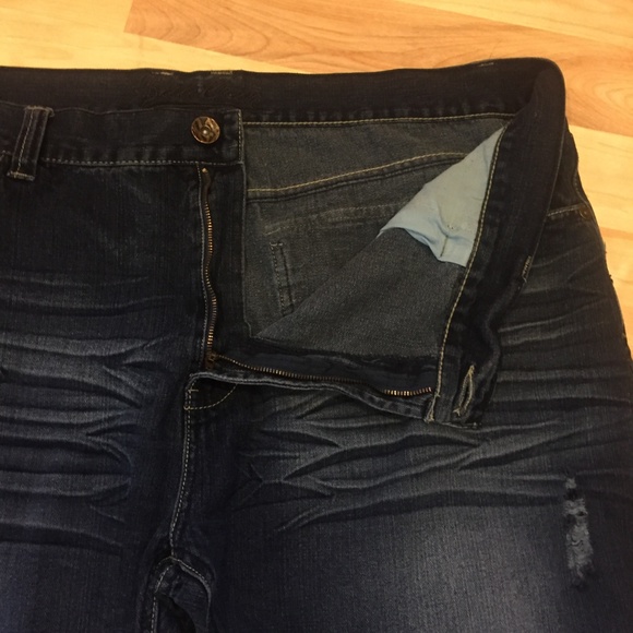 SOLD :-) Blue Geare Denim Jeans Big & Tall Mens - Picture 3 of 8